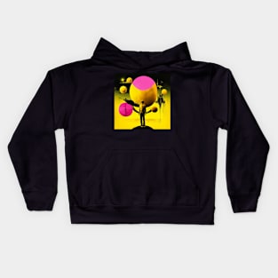 SPACE SHIP Kids Hoodie